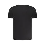 Black Cotton Men's T-Shirt