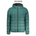 Black Polyester Men's Reversible Jacket