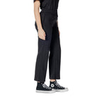 Black Cotton Joggers (Workout Pants)
