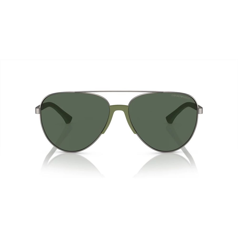 Gray Metal Sunglasses