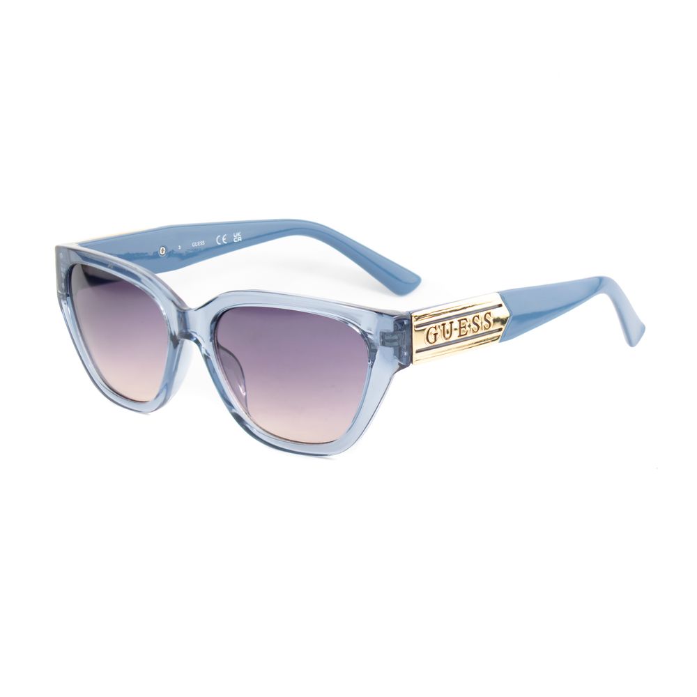 Blue Metal Sunglasses