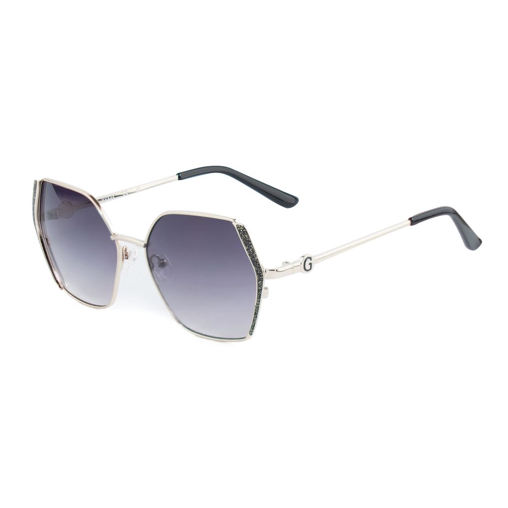 Gray Metal Sunglasses