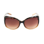 Brown Injected Sunglasses