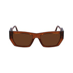 Brown Injected Sunglasses