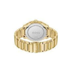 Gold Stainless Steel Dress Watch