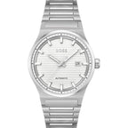 Gray Stainless Steel Dress Watch
