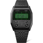 Black Stainless Steel Digital Watch