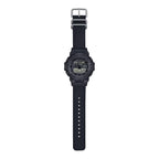 Black Resin Sport Watch