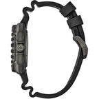 Black Polyethylene Sport Watch