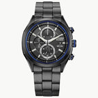 Black Stainless Steel Sport Watch