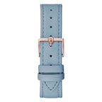 Blue Leather Dress Watch
