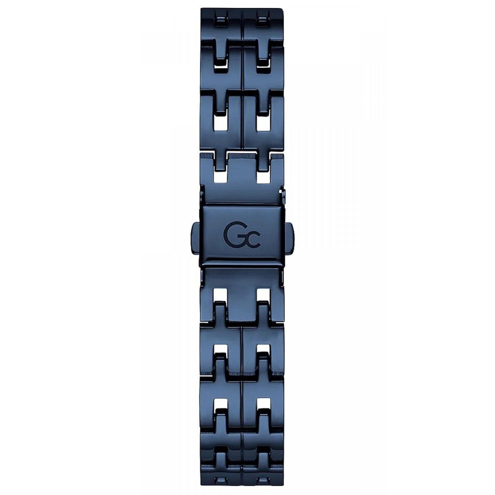 Blue Stainless Steel Dress Watch