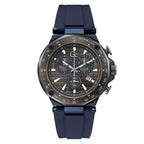 Blue Synthetic Sport Watch