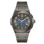 Gray Stainless Steel Dress Watch