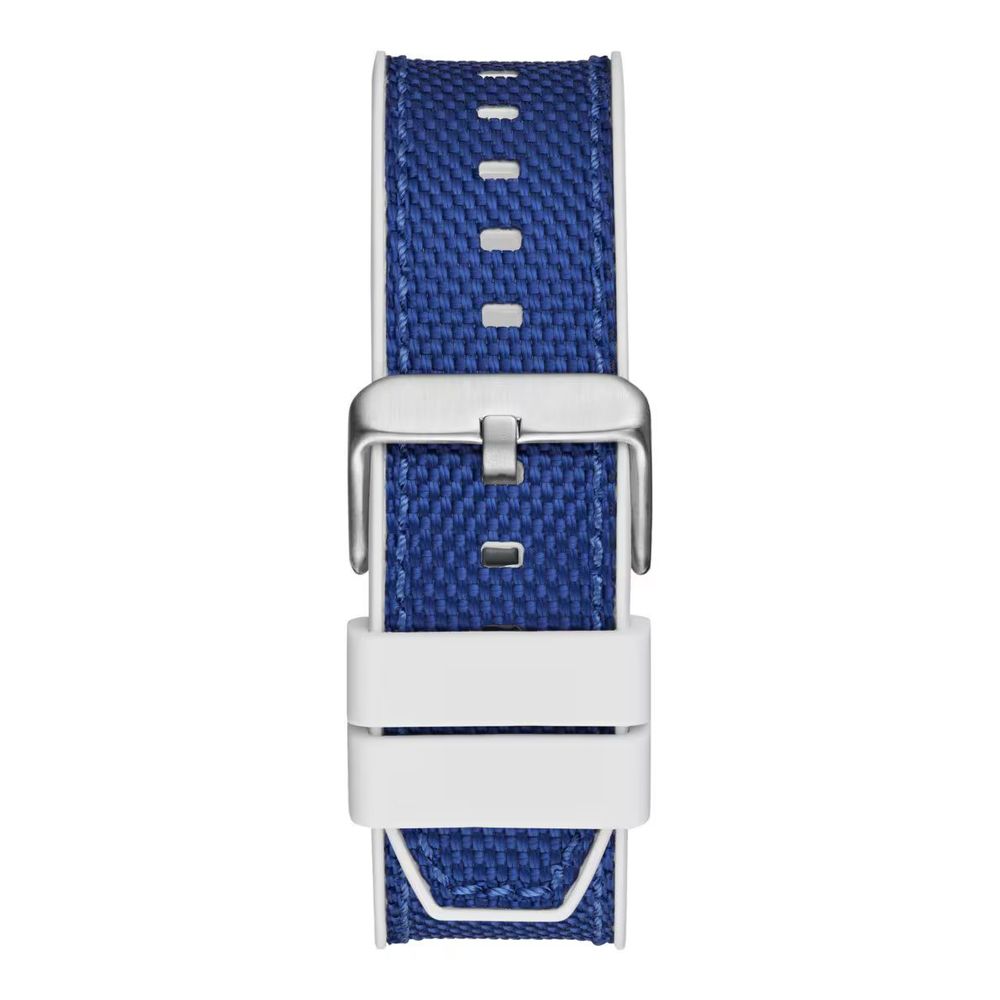 Blue Synthetic Dress Watch