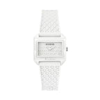 White Synthetic Dress Watch