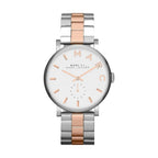 Gray Stainless Steel Dress Watch