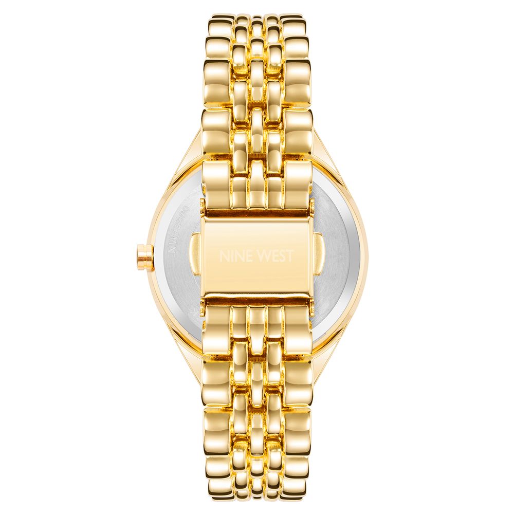 Gold Metal Dress Watch