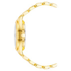 Gold Metal Dress Watch