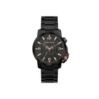 Black Stainless Steel Dress Watch