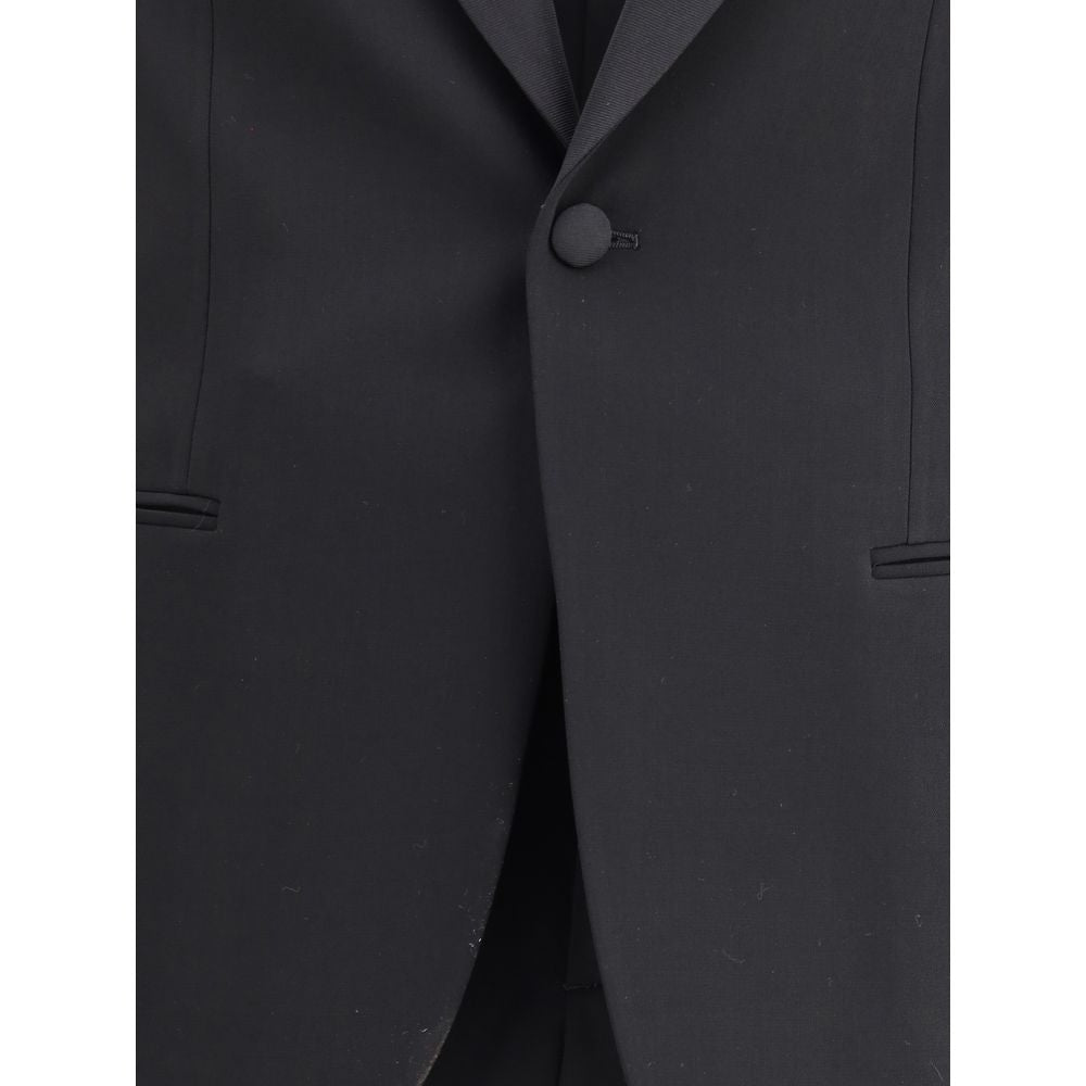 Black Fleece Wool Tuxedo