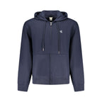 "Blu Cotton Men's Hooded Sweatshirt"