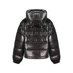 Black Polyester Women Jacket
