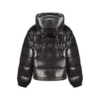 Black Polyester Women Jacket