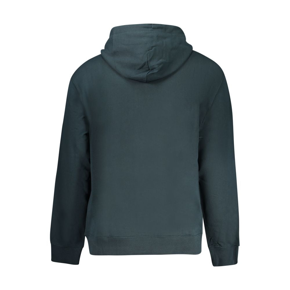 Blue Cotton Men's Sweatshirt