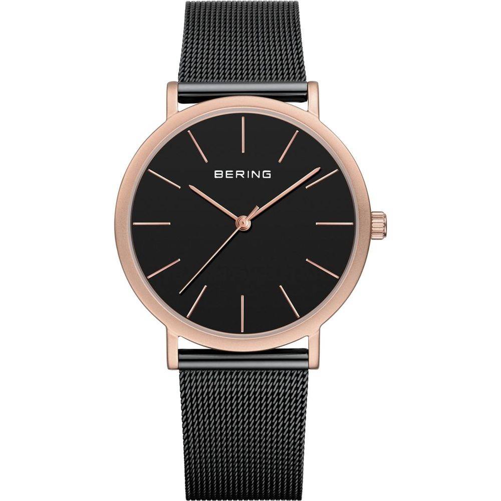 Black Stainless Steel Dress Watch