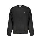 Black Cotton Men's Sweater