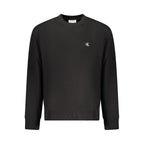 Black Cotton Men's Sweatshirt
