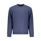 Blue Cotton Men's Sweatshirt