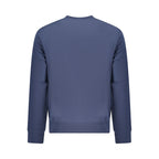 Blue Cotton Men's Sweatshirt