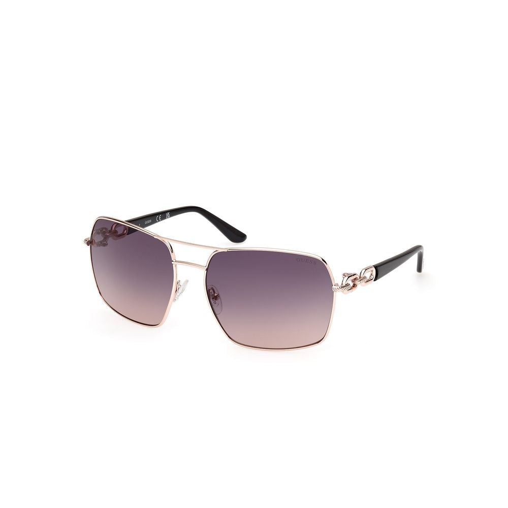 Multicolor Metal Sunglasses
