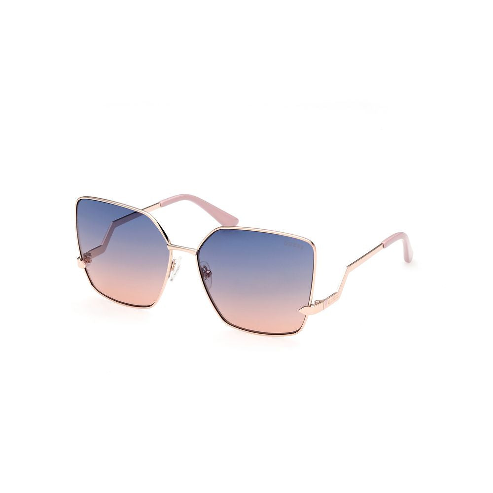 Multicolor Metal Sunglasses