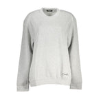 Grigio Polyester Women Sweatshirt