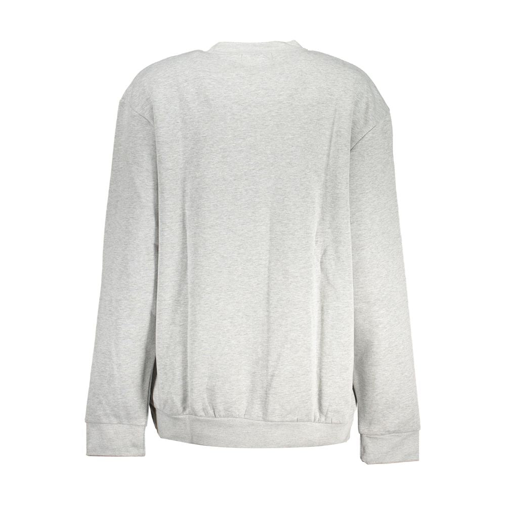 Grigio Polyester Women Sweatshirt