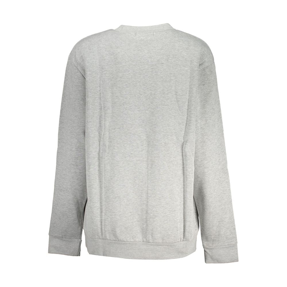Grigio Polyester Women Sweatshirt