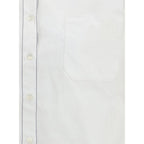 White Cotton Shortsleeve Shirt