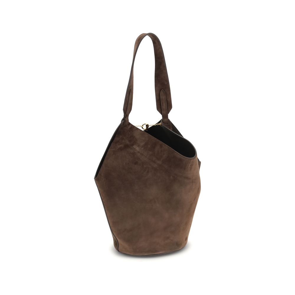 Brown Calf Leather Bos Taurus Shoulder Bag