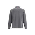 Gray Cotton Polo Shirt