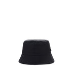Black Polyamide Bucket Hat