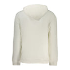 White Cotton Men Sweatshirt