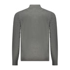 Gray Wool Men Sweater
