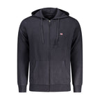 Blu Poliestere Men Cardigan