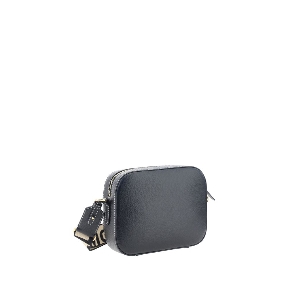 Black Polyethylene Shoulder Bag