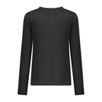 Black Polyester Women's Sweater