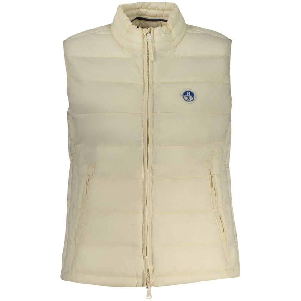 Bianco Polyester Woman Vest