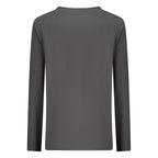 Black Cotton Women T-Shirt